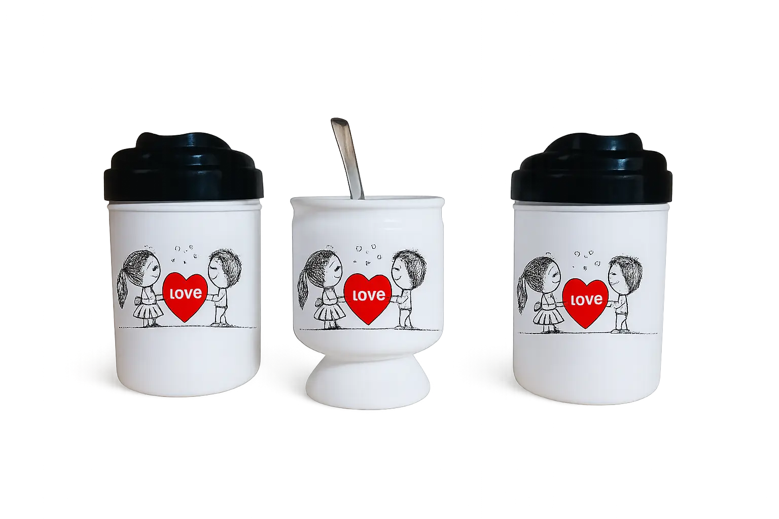 Set de mate de plastico